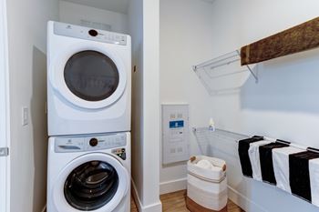 Full-size washer & dryer